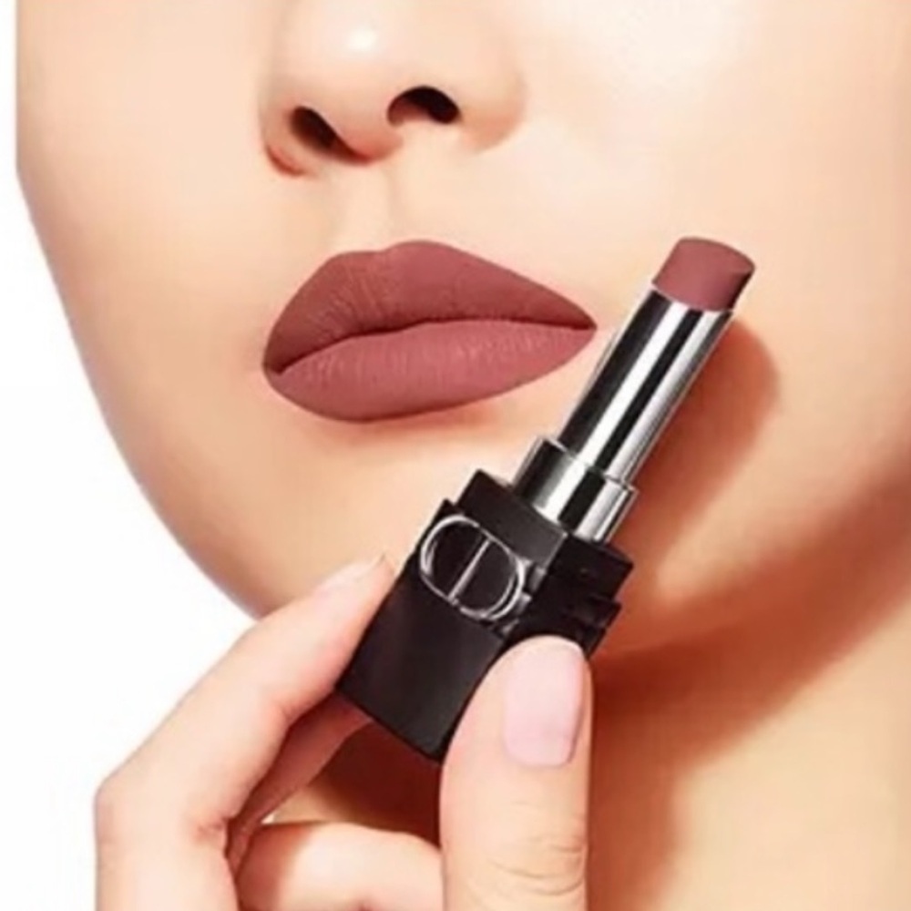 Dior Rouge Dior Forever Transfer-Proof Lipstick #300 Forever Nude Style - Picture 4 of 4